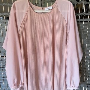 Calvin Klein Flowing Tunic-Plus Size